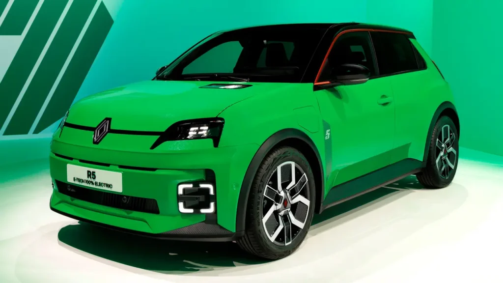 न्यू Renault 5 EV लॉन्च से पहले लीक हुई इसकी तस्वीरे जाने लुक्स ,रेंज और फीचर्स 5 न्यू Renault 5 EV लॉन्च से पहले लीक हुई इसकी तस्वीरे जाने लुक्स ,रेंज और फीचर्स
