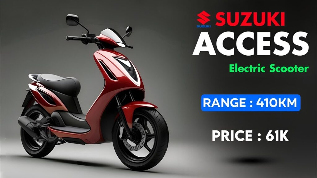 लो आ गयी कम price में बेहतर रेंज देने वाली Suzuki access इलेक्ट्रिक स्कूटर, है गजब के feature