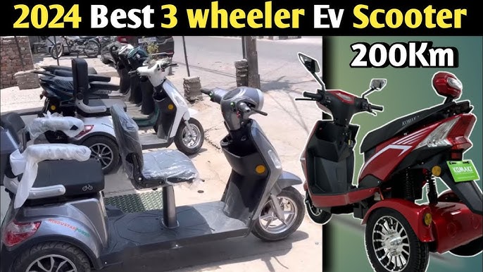 मार्केट मे धुमे मचाने के लिए या गया 2024 का सबसे बेहतरीन 3 wheeler electric scooter 6 3 wheeler electric scooter