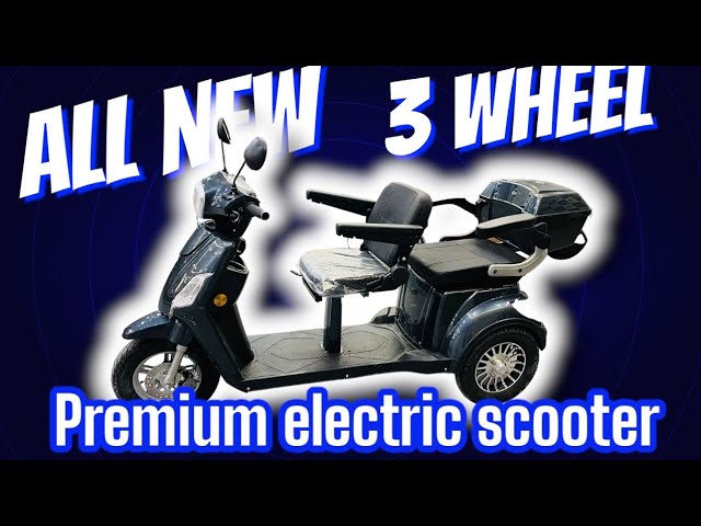 3 wheeler electric scooter