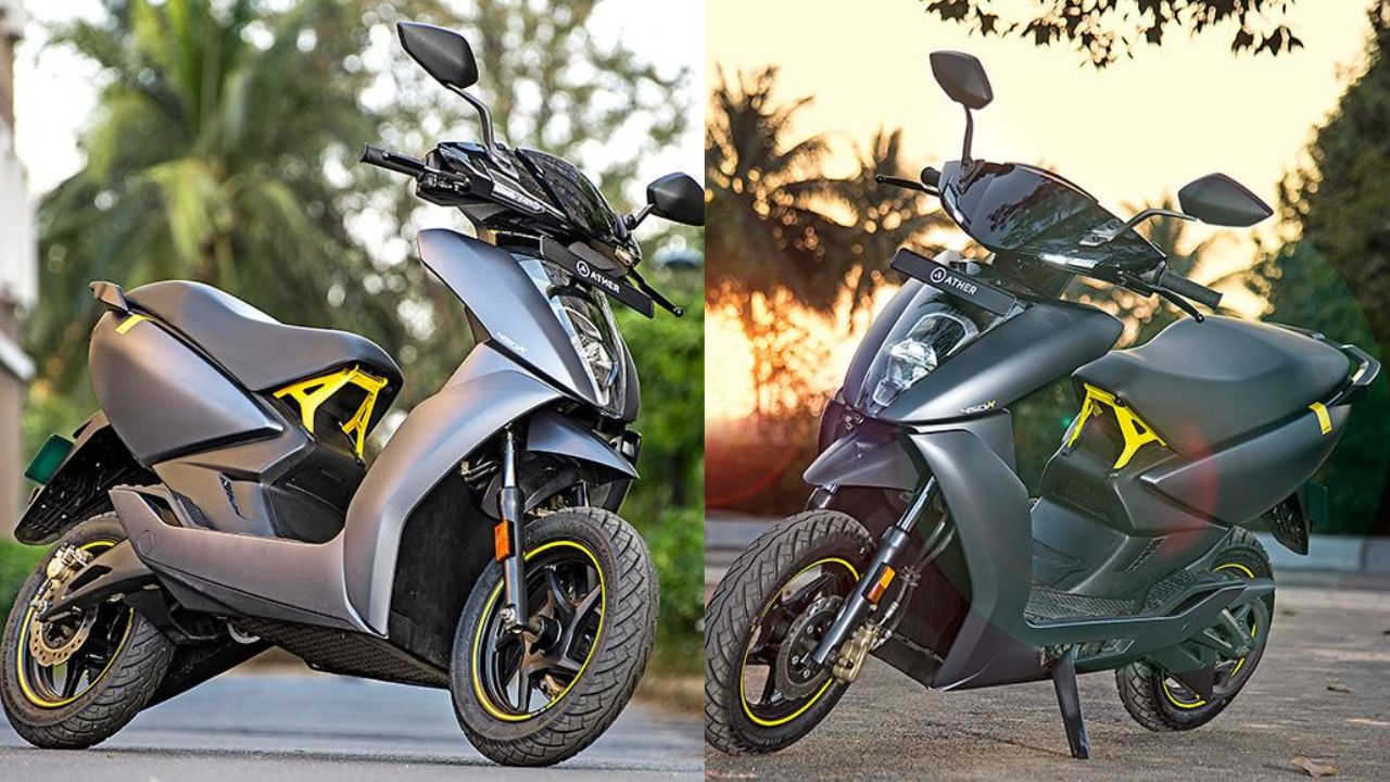 Ather 450x Electric scooter : बेहतरीन लुक के साथ मिलेगी 3 साल तक की वारंटी, एक्स्ट्रा फीचर्स से भरी Ev आज ही घर लाएं