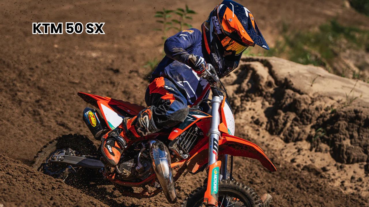 KTM 50 SX: बच्चों की पहली ऑफ-रोड बाइक, दमदार इंजन और शानदार लुक्स के साथ