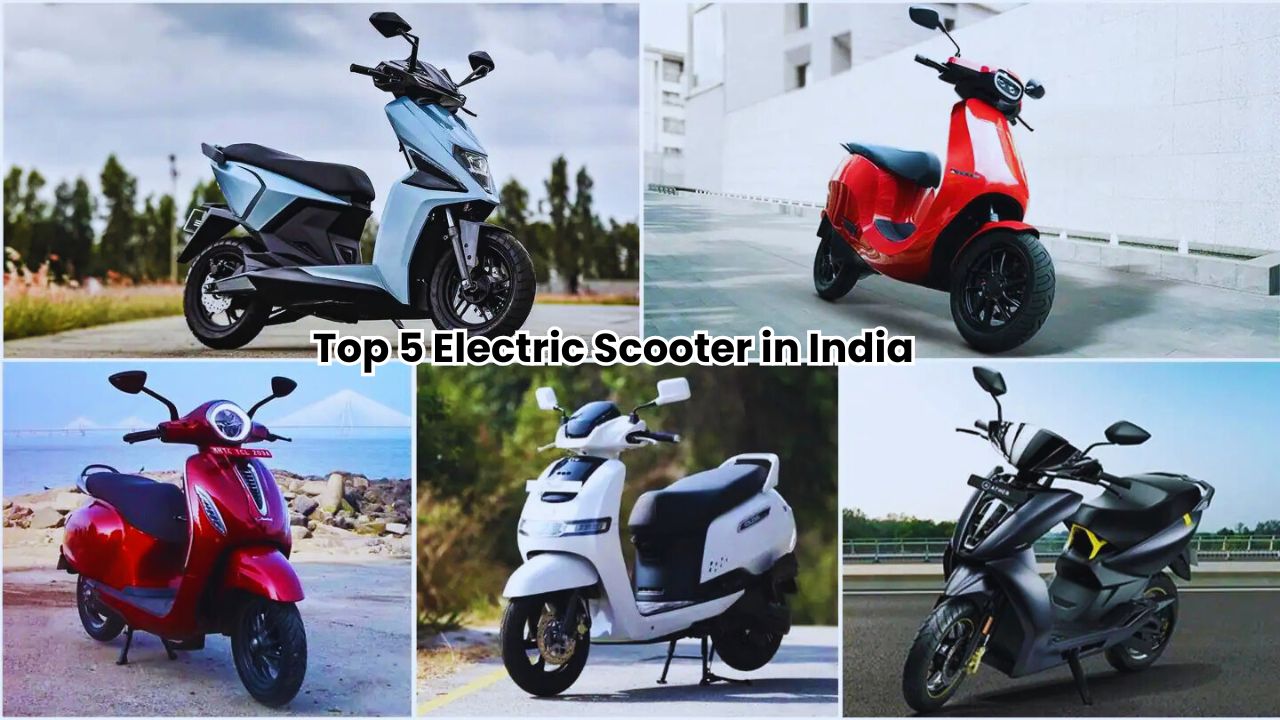 2025 के 5 दमदार Electric Scooters: जानें रेंज, फीचर्स और कीमत! | Top 5 Electric Scooter in India